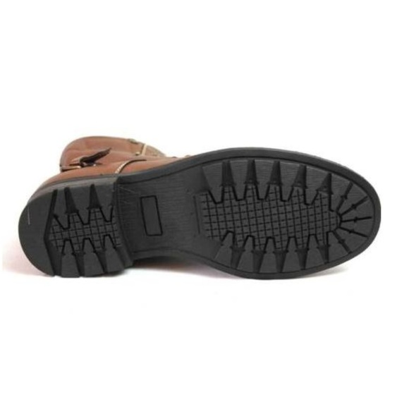 Polar Fox Men's Combat Style Desert Ankle Boots - Picture 7 of 8